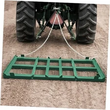 4 FT Drag Harrow Driveway Grader Heavy Duty, Driveway Drag for Gravel, Tow 4ft