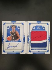 2023-24 National Treasures Ausar Thompson RC Rookie Booklet Auto /49