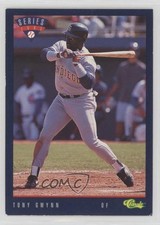 1993 Classic Update Blue Travel Edition Tony Gwynn #T41 HOF 0it8