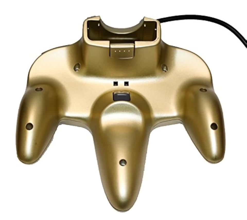 Nintendo Gold Replacement For N64 Gamepad Controller By Mars Devices - Image 4 of 4