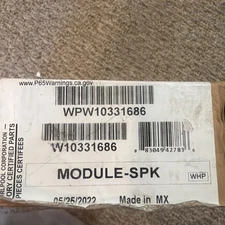 NEW OEM GENUINE WPW10331686 : Whirlpool Range Spark Module