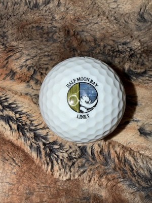 Half Moon Bay Golf Links Logo Golf Ball