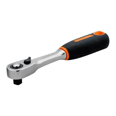 Japan NEW Bahco Slim Head Ratchet 1/4 72 Teeth Model 6950SL Alloy Steel 120mm