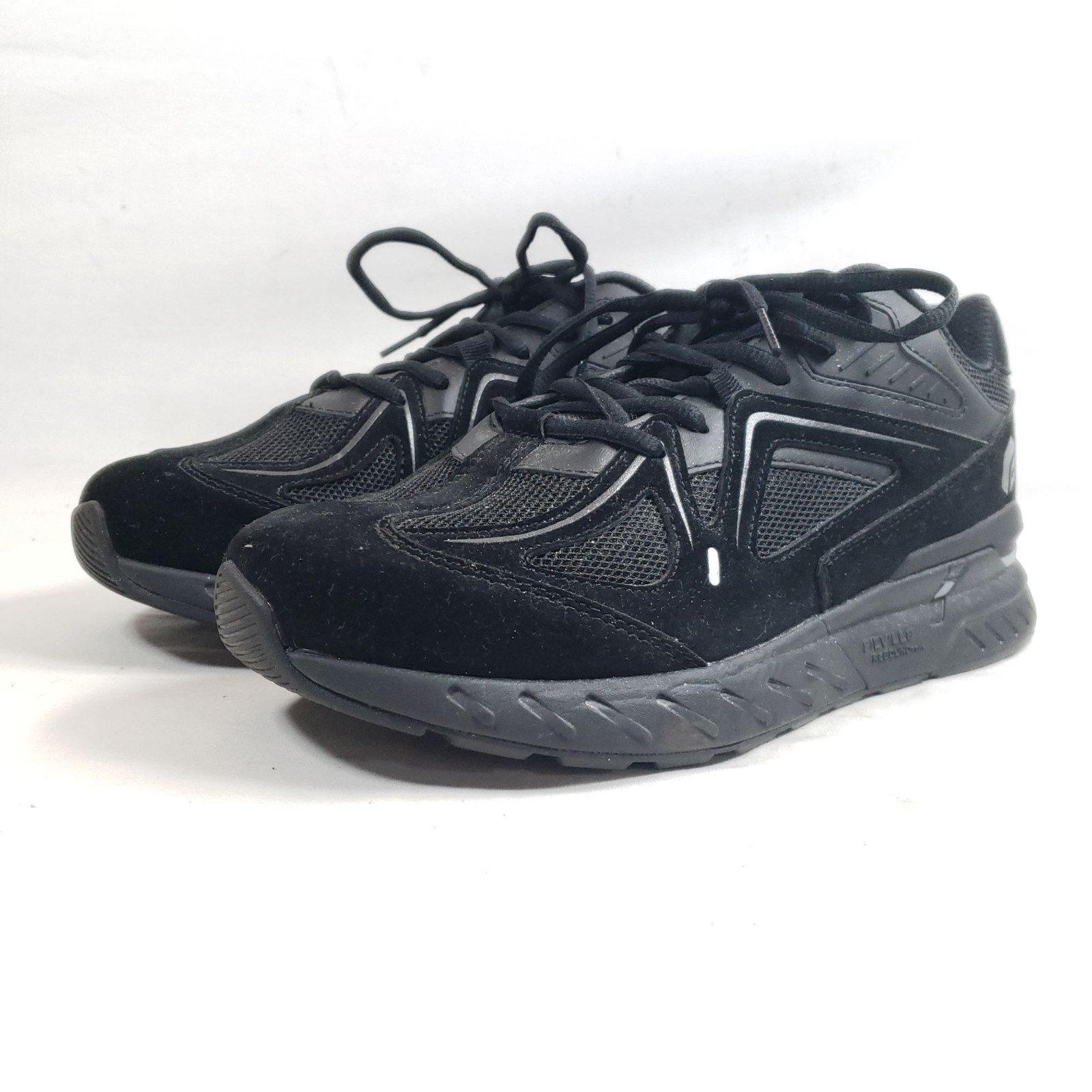 SAOLA FitVille Uomo Taglia 9.5XW Nero Sneakers Comode Traspiranti Scarpe Sportive