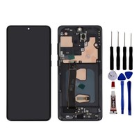 Display FüR Samsung Galaxy S20 Ultra - Lcd Mit Chassis - Touchscreen +...