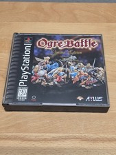 Ogre Battle: Limited Edition (Sony PlayStation 1, 1997) With Manual