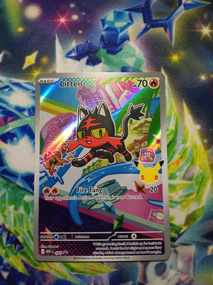 Litten 044 Me: Mega Evolution Promo Holo