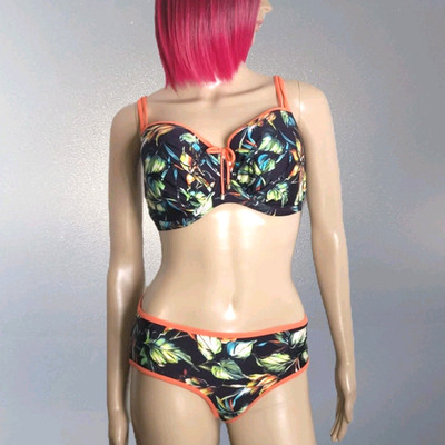 Prima Donna Biloba, Damen Bikini Set mit Bügel, Top & Slip M 38 80 E 4004116