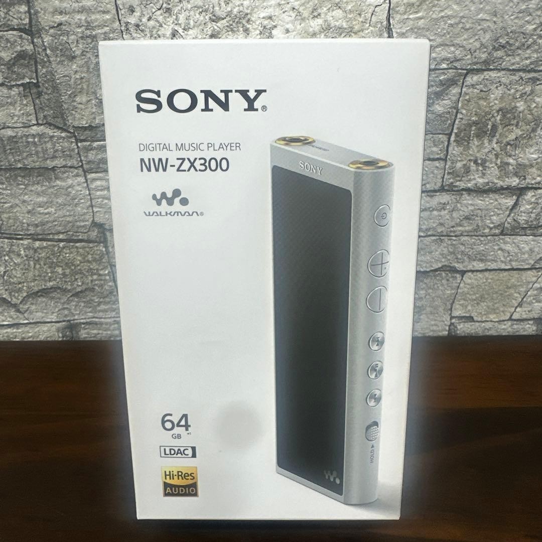 Sony NW-ZX300 Walkman 64GB Digital Music Player - Silver for sale