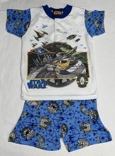 Vintage 90  s Star Wars Trade Federation Star Fighter Pajamas Size 4/5T