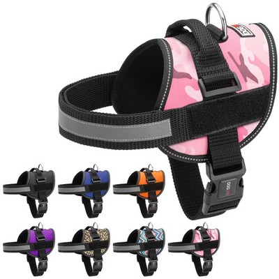 Dogline Reflective No-Pull Dog Harness Vest with Handle - Adjustable, Breathable