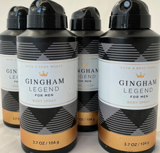 4 FOUR GINGHAM LEGEND 3.7oz BODY SPRAY Men  s Collection Bath and  Body Works