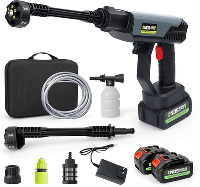 #ad Cordless Electric Portable Pressure Washer with Recharge Battery Powered 6 in 1 $73.50