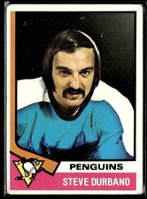 1974-75 Topps Steve Durbano Pittsburgh Penguins #106