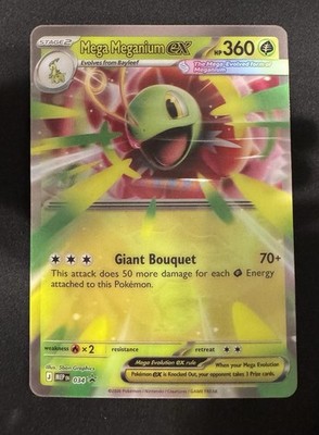 Mega Meganium ex 034 Jumbo Cards Holo for sale online | eBay