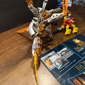Bionicle Jaller & Gukko 8594 with Manual.  100% Complete Guaranteed