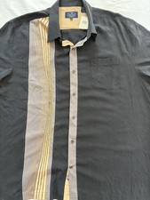 Nat Nast XL 100 Silk Bowling style shirt NWT vintage