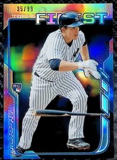2014 Topps Finest #32 Black Refractor #35/99 - John Ryan Murphy  - Yankees