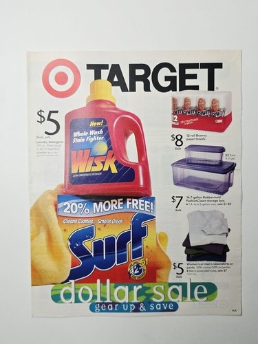 1998 Target Dollar Sale Catalog Nintendo Game Boy Pocket Vintage 16 Page Ad