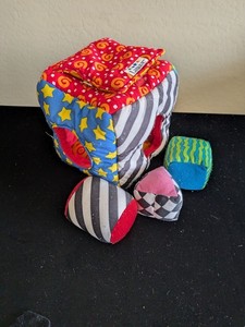 Rare Lamaze Soft Sorter Plush Shape Toy Baby Einstein - Missing 1 Shape