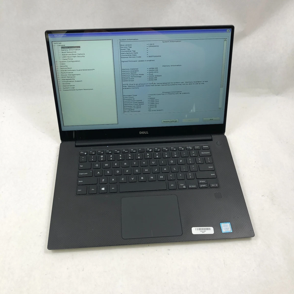 Dell Intel Core i7 7th Gen PC Laptops & Netbooks for sale | eBay