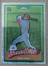 2019 Donruss Shohei Ohtani Nicknames LA Showtime Vector Parallel #N6 Angels