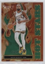 2024-25 Panini Select Hot Stars Green Prizm Kevin Durant #14 0i73