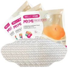 5Pcs Navel Stickers Herbal Plants Medicine Belly Slimming Patches