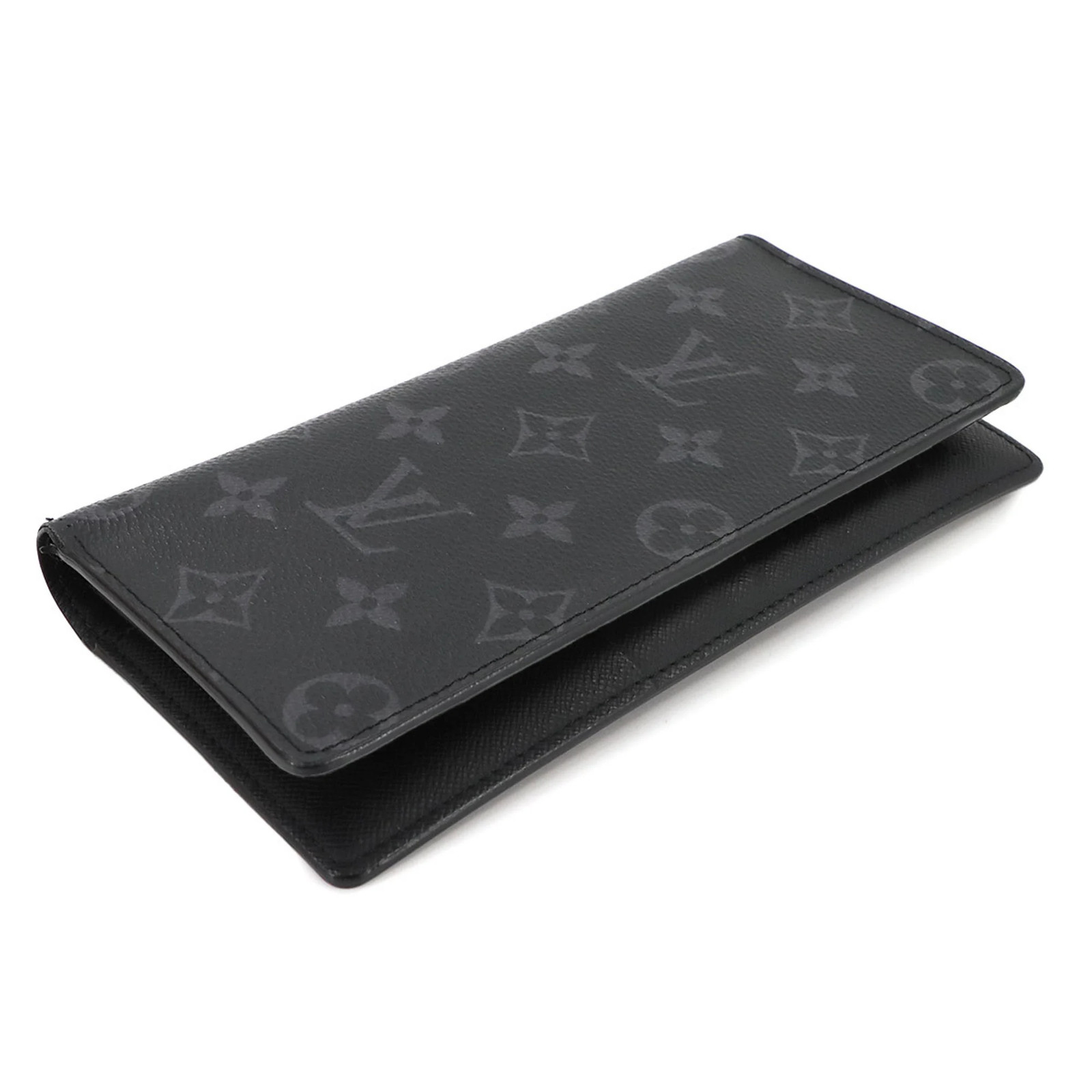 Louis Vuitton Monogram Eclipse Brazza Wallet M616… - image 5