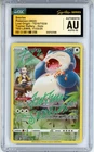 CGC Authentic Auto 10 Ted Lewis Snorlax TG10/TG30 Lost Origin Trainer Gallery