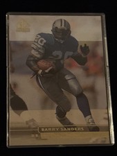 1998 SP Authentic - Barry Sanders #69