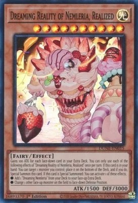3 x Dreaming Reality of Nemleria, Realized - DUNE-EN015 - Super Rare - 1st Editi