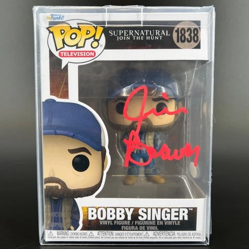 Jim Beaver JSA Autographed Funko Pop 1838 Supernatural Join Hunt Bobby Singer