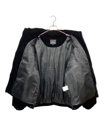 FUBU Puffer Jacket Men's Size L Black image 8