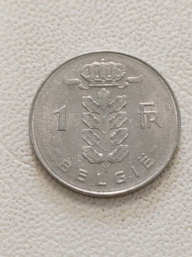 1977 BELGIEN 1 FRANC XF MÜNZE Belgische Kayihan Münzen T68 - Bild 1 von 2