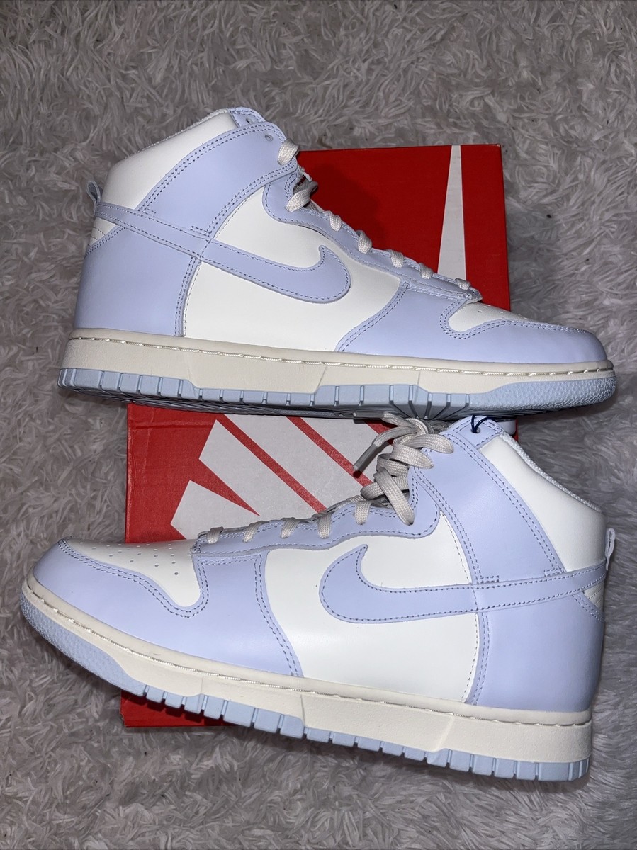 nike dunk high sail football grey w