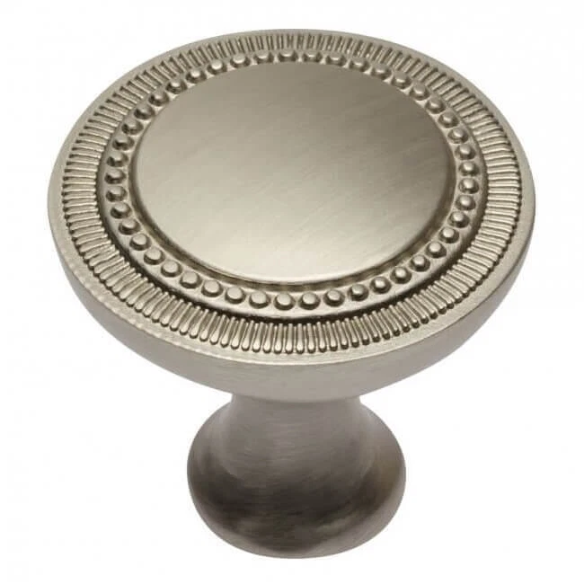 Möbelknopf Aluminium Türknopf Retro Möbelknauf Antik Türgriff Knopf Ø 31,5 mm - Bild 2 von 4