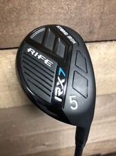 USED RH Senior Men's Rife RX7 Hybrid Iron 5 Senior Flex Graphite 5843-Z63G