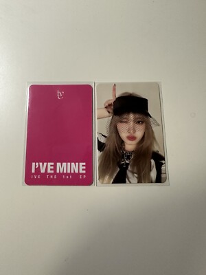 Ive I ve Mine Starship Digipack Pob benefit Liz Photocard PCs