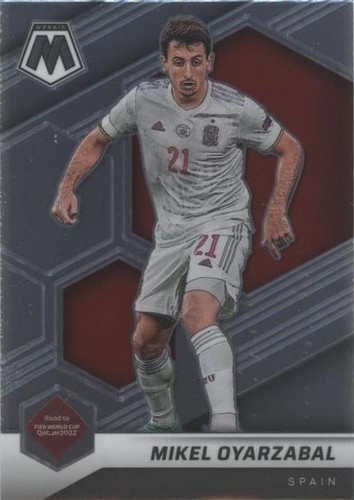 2022 Panini Prizm FIFA World Cup Mikel Oyarzabal Manga Prizm #20