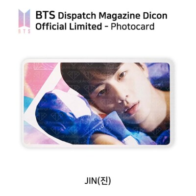 BTS - Dispatch Magazine DICON Official Limited Photocard