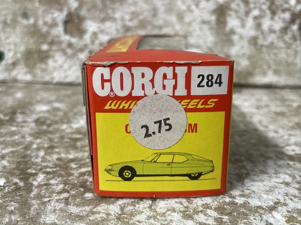 Corgi Toys 284 green CITROEN SM whizzwheels w BOX check my other items LOOK - Image 4 of 4