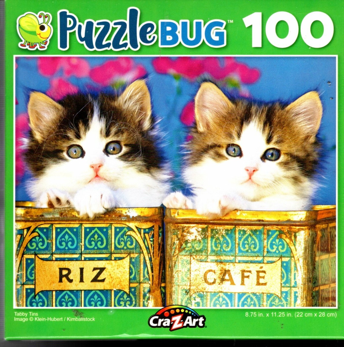 Cra-Z-Art Tabby Tins - Puzzlebug - 100 Piece Jigsaw Puzzle | eBay