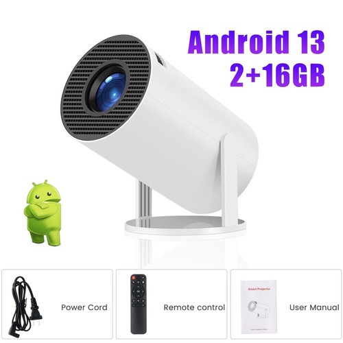 4K 1080P Mini Projector Electric Focus UHD Portable Home Theater Bluetooth WiFi - Picture 33 of 38