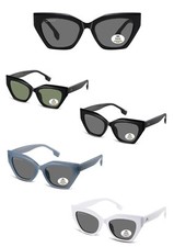 occhiali da sole donna vintage cat eye firmati polarizzati quadrati neri bianchi