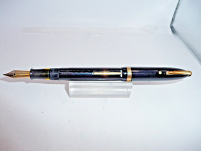 Sheaffer Vintage White Dot Black Military Clip Fountain Pen