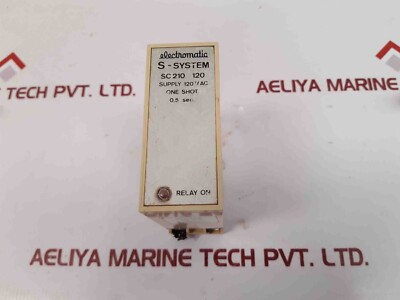 Electromatic SC 210 120 S-System Time Delay Relay with Base 0,5 Sec