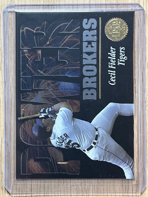1994 Leaf Power Brokers Cecil Fielder Detroit Tigers #7