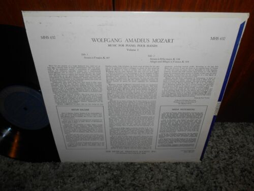 Salzburg Mozart Players Wolfgang Amadeus Mozart Divertimentos 7,10 MHS 609 LP - Foto 3 di 3