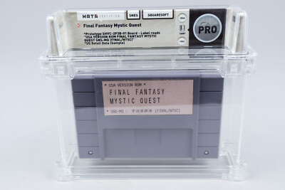 Super Nintendo *Final Fantasy: Mystic Quest* SNES Prototype Wata
